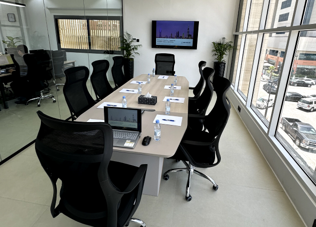 IDR CoSpace boardroom — Olaya, Riyadh